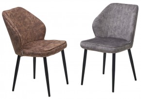 Стул VENA, цвет FIESTA Шоколадный, велюр "антипальчиковый"/ черный каркас М-City в Екатеринбурге - ok-mebel.com | фото 7