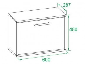 Тумба для обуви ТП-1 в Екатеринбурге - ok-mebel.com | фото 4