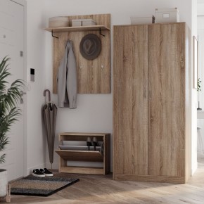 Тумба ОРИОН с одной полкой для обуви, цвет Дуб Сонома в Екатеринбурге - ok-mebel.com | фото 4