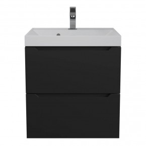 Тумба под раковину Uperwood Tanos 50 см, подвесная, черная матовая в Екатеринбурге - ok-mebel.com | фото 11