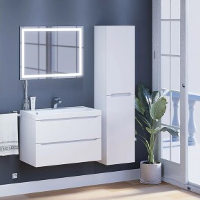 Тумба под раковину Uperwood Tanos 80 см, подвесная, белая матовая в Екатеринбурге - ok-mebel.com | фото 11