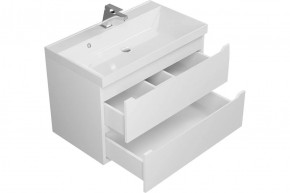 Тумба под раковину Uperwood Tanos 80 см, подвесная, белая матовая в Екатеринбурге - ok-mebel.com | фото 3