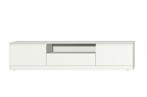 Тумба под ТВ "Хилтон" (Белый текстурный) в Екатеринбурге - ok-mebel.com | фото 3