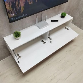 Тумба подвесная под ТВ LINES MTV1-MA 750 Белый матовый (Белый-M 10.1.2) в Екатеринбурге - ok-mebel.com | фото 10