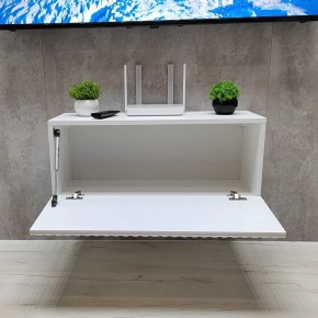 Тумба подвесная под ТВ LINES MTV1-MA 750 Белый матовый (Белый-M 10.1.2) в Екатеринбурге - ok-mebel.com | фото 3