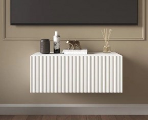 Тумба подвесная под ТВ LINES MTV1-MA 750 Белый матовый (Белый-M 10.1.2) в Екатеринбурге - ok-mebel.com | фото 7