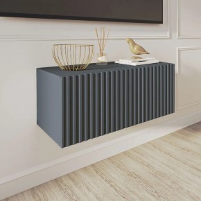 Тумба подвесная под ТВ LINES MTV1-MA 750 Темно-серый (Графит-M 10.1.25) в Екатеринбурге - ok-mebel.com | фото