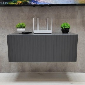 Тумба подвесная под ТВ LINES MTV1-MA 750 Темно-серый (Графит-M 10.1.25) в Екатеринбурге - ok-mebel.com | фото 7