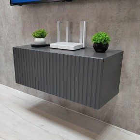 Тумба подвесная под ТВ LINES MTV1-MA 750 Темно-серый (Графит-M 10.1.25) в Екатеринбурге - ok-mebel.com | фото 9