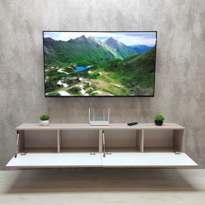 Тумба подвесная под ТВ LINES MTV3-MA 900 Бежевый (Леда-М 10.1.5) в Екатеринбурге - ok-mebel.com | фото 11