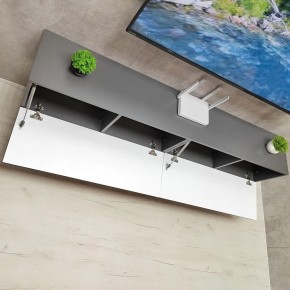 Тумба подвесная под ТВ LINES MTV3-MA 900 Темно-серый (Графит-M 10.1.25) в Екатеринбурге - ok-mebel.com | фото 11