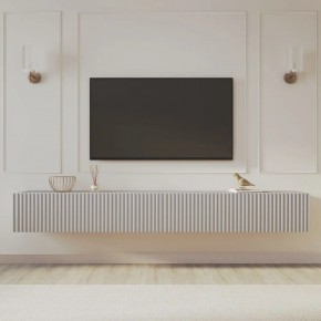 Тумба подвесная под ТВ LINES MTV4-MA 1150 Бежевый (Леда-М 10.1.5) в Екатеринбурге - ok-mebel.com | фото 12