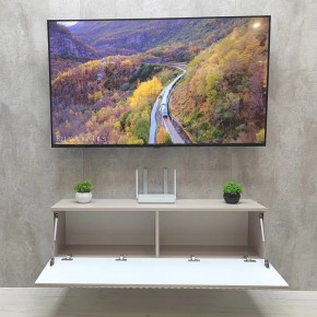 Тумба подвесная под ТВ LINES MTV4-MA 1150 Бежевый (Леда-М 10.1.5) в Екатеринбурге - ok-mebel.com | фото 3