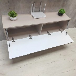 Тумба подвесная под ТВ LINES MTV4-MA 1150 Бежевый (Леда-М 10.1.5) в Екатеринбурге - ok-mebel.com | фото 8