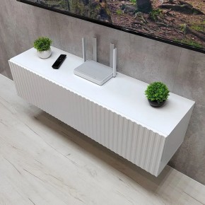 Тумба подвесная под ТВ LINES MTV4-MA 1150 Белый глянец (Белый-M 10.1.1) в Екатеринбурге - ok-mebel.com | фото 8