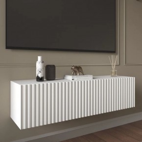 Тумба подвесная под ТВ LINES MTV4-MA 1150 Белый матовый (Белый-M 10.1.2) в Екатеринбурге - ok-mebel.com | фото