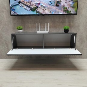 Тумба подвесная под ТВ LINES MTV4-MA 1150 Темно-серый (Графит-M 10.1.25) в Екатеринбурге - ok-mebel.com | фото 3