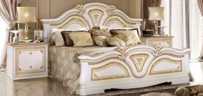 Тумба прикроватная (12.220) Грация (белый/золото) в Екатеринбурге - ok-mebel.com | фото 2