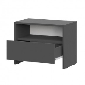 КАМЕЛИЯ 1 Серия 2 Тумба прикроватная Графит серый в Екатеринбурге - ok-mebel.com | фото 2