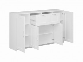 Тумба СИРИУС четырехдверная, с двумя выдвижными ящиками, цвет белый в Екатеринбурге - ok-mebel.com | фото 2