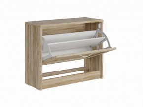 Тумба СИРИУС с откидной полкой для обуви, цвет Дуб Сонома в Екатеринбурге - ok-mebel.com | фото 3