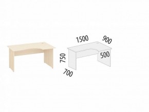Угловой стол с тумбой Рубин 40 561 в Екатеринбурге - ok-mebel.com | фото 3
