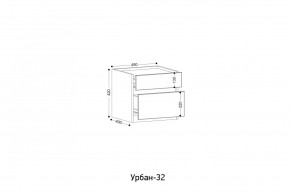 УРБАН - 32 Тумба в Екатеринбурге - ok-mebel.com | фото 2