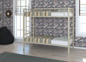 Кровать металлическая 2-х ярусная Валенсия в Екатеринбурге - ok-mebel.com | фото 3