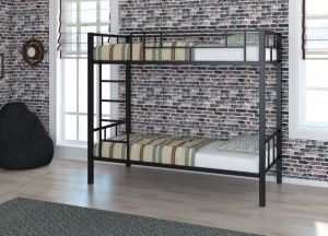 Кровать металлическая 2-х ярусная Валенсия в Екатеринбурге - ok-mebel.com | фото 1