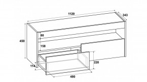ВЕГАС Тумба ТВ в Екатеринбурге - ok-mebel.com | фото 3