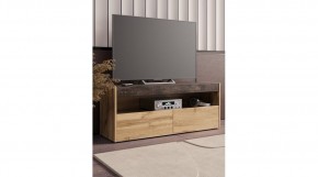 ВЕГАС Тумба ТВ (Дуб Вотан/Ателье темный​​​​​​​) в Екатеринбурге - ok-mebel.com | фото