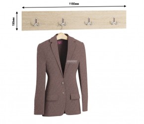 Вешалка настенная 1180 Афина СБ-2244 (Дуб Сонома) в Екатеринбурге - ok-mebel.com | фото 2