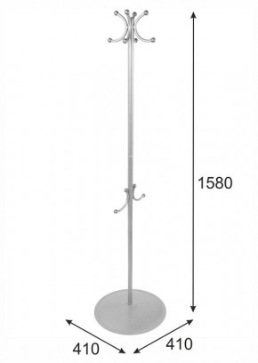 Вешалка-стойка Пико 10 в Екатеринбурге - ok-mebel.com | фото 6