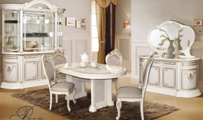 Витрина 2-х дверная (01.322) Роза (беж) в Екатеринбурге - ok-mebel.com | фото 2