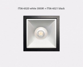 Встраиваемый светильник Italline IT06-6020 IT06-6020 white 3000K + IT06-6021 white в Екатеринбурге - ok-mebel.com | фото 3