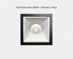 Встраиваемый светильник Italline IT06-6020 IT06-6020 white 4000K + IT06-6021 white в Екатеринбурге - ok-mebel.com | фото 3