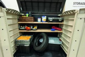 Ящик-шкаф Стор ит Аут Арк ( STORE IT OUT ARC 1200L) 1200 л, бежевый в Екатеринбурге - ok-mebel.com | фото 4