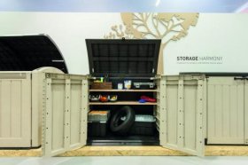 Ящик-шкаф Стор ит Аут Арк ( STORE IT OUT ARC 1200L) 1200 л, бежевый в Екатеринбурге - ok-mebel.com | фото 5