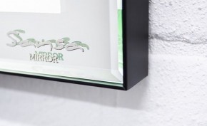Зеркало Even 120 black с подсветкой Sansa (SE1053Z) в Екатеринбурге - ok-mebel.com | фото 3