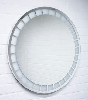 Зеркало Маскат 700х700 с подсветкой Домино (GL7057Z) в Екатеринбурге - ok-mebel.com | фото 2