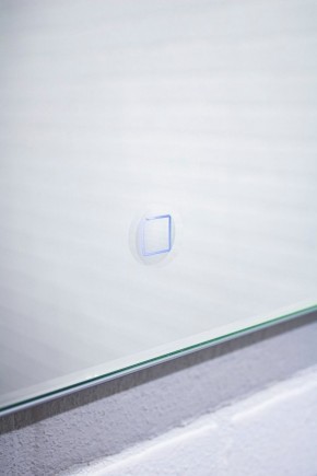 Зеркало Quadro 100 alum (линза) с подсветкой Sansa (SQL1030Z) в Екатеринбурге - ok-mebel.com | фото 7