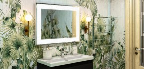 Зеркало Рим 832х612 с подсветкой Домино (GL7025Z) в Екатеринбурге - ok-mebel.com | фото 7