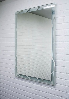 Зеркало Сеул 1000х700 с подсветкой Домино (GL7029Z) в Екатеринбурге - ok-mebel.com | фото 2